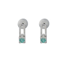 still drop earring – emerald