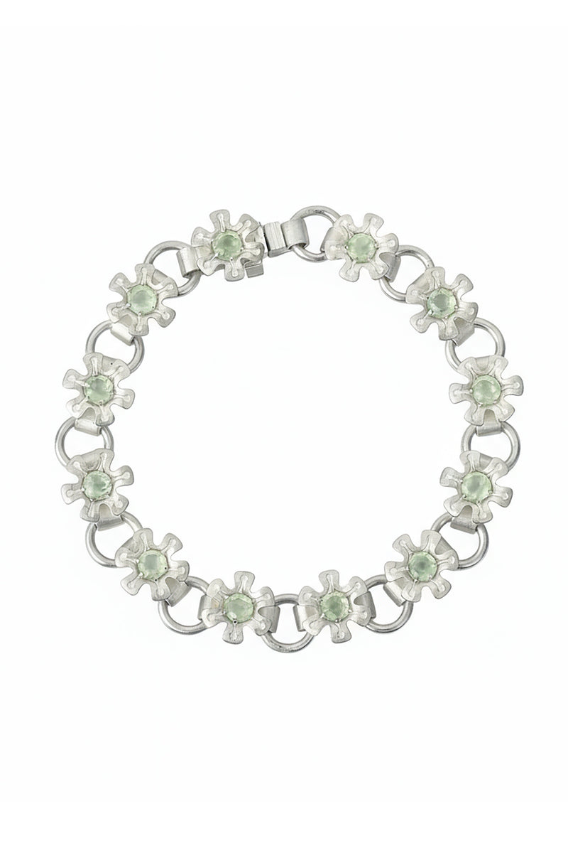 Flower node bracelet