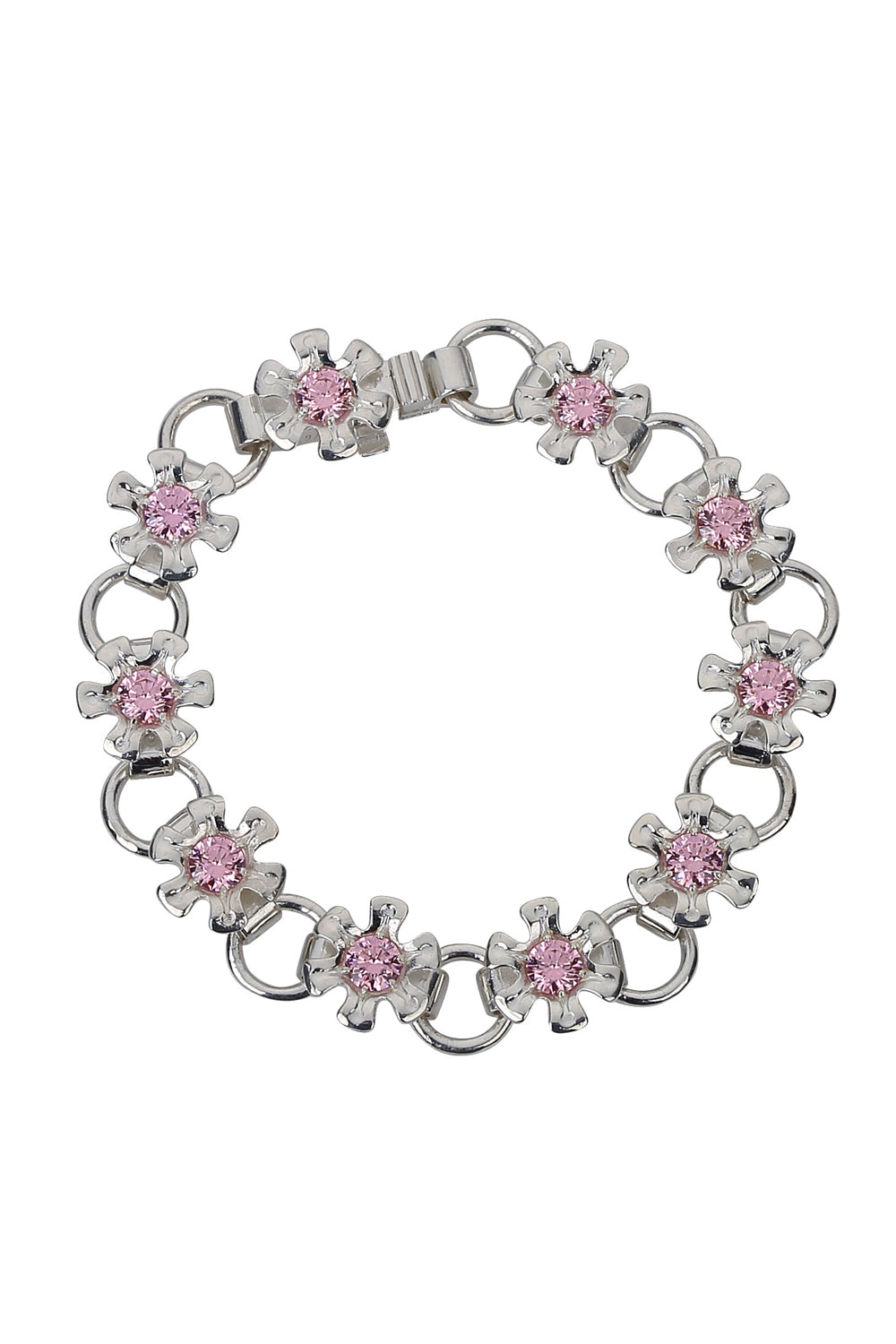 Flower node bracelet