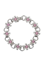Flower node bracelet