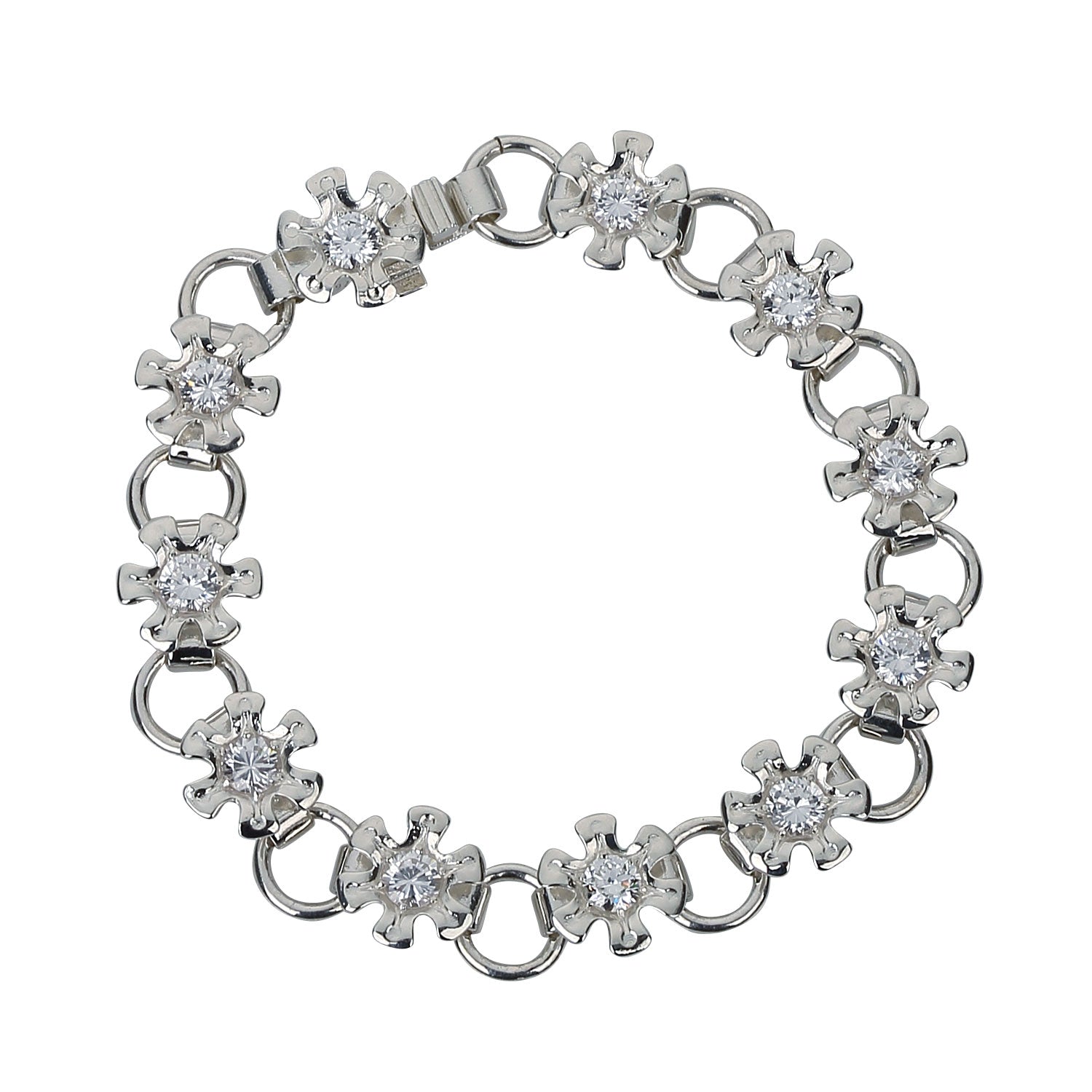 Flower node bracelet