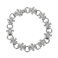 Flower node bracelet