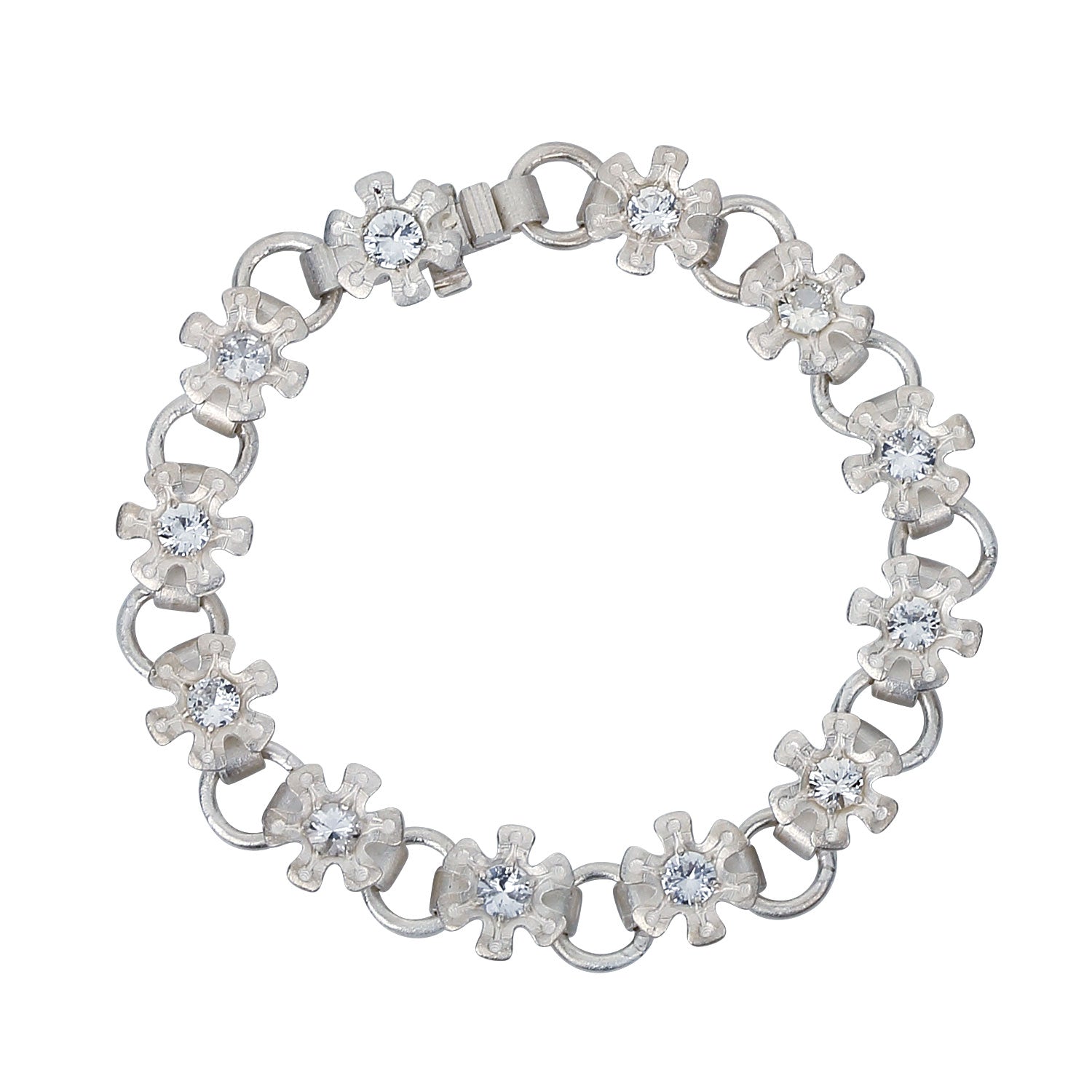 Flower node bracelet