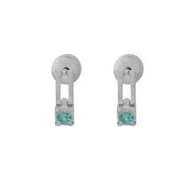 still drop earring – emerald