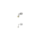 still drop earring – yellow sapphire