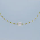 magnetic sequence necklace - peridot & ruby