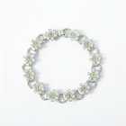 Flower node bracelet