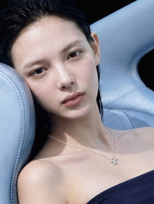 astra dot chain necklace — chain only