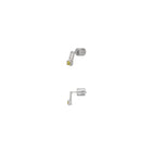 still drop earring – yellow sapphire