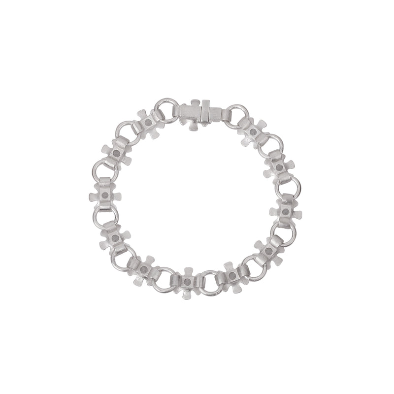 Flower node bracelet