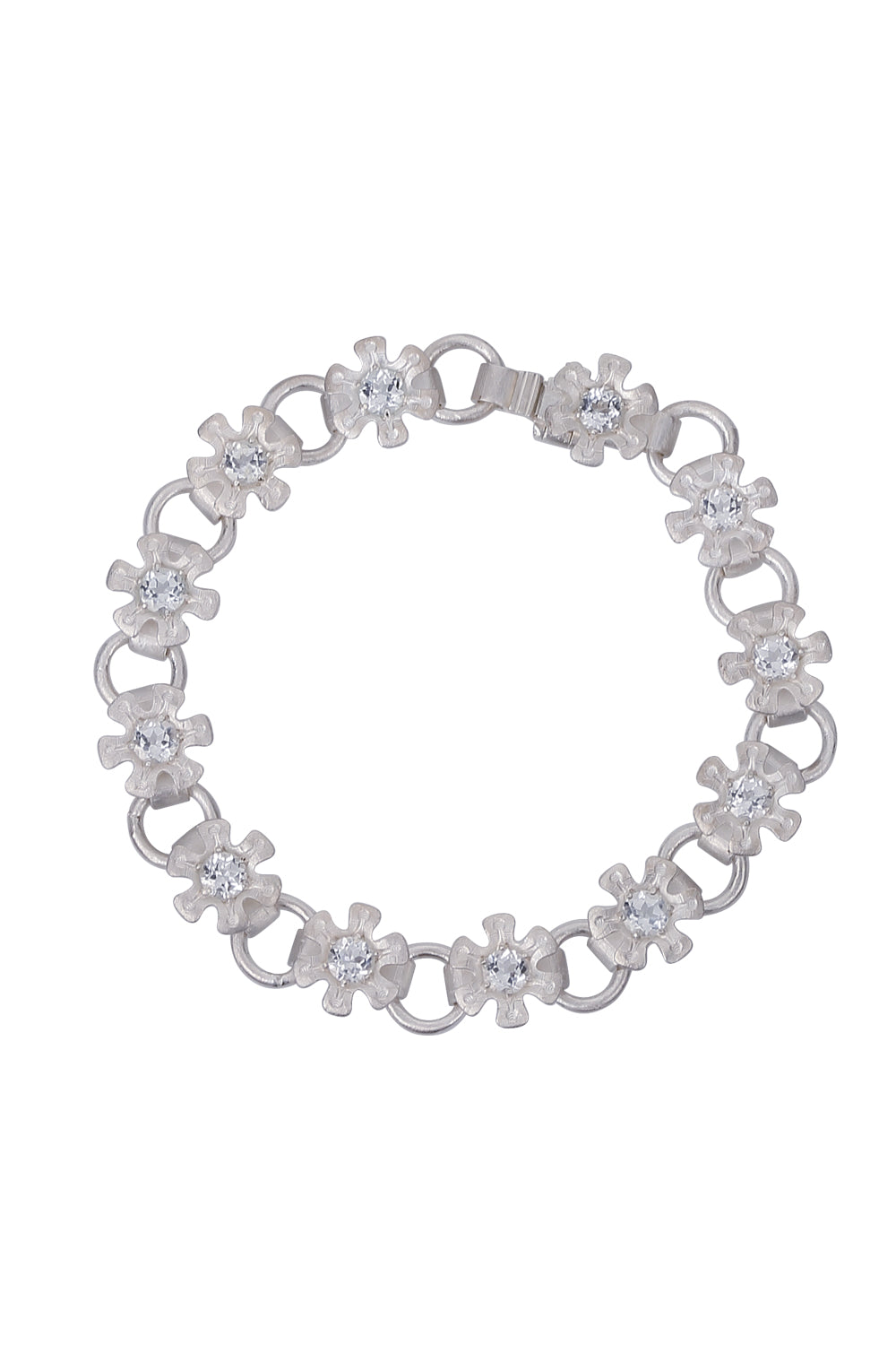 Flower node bracelet