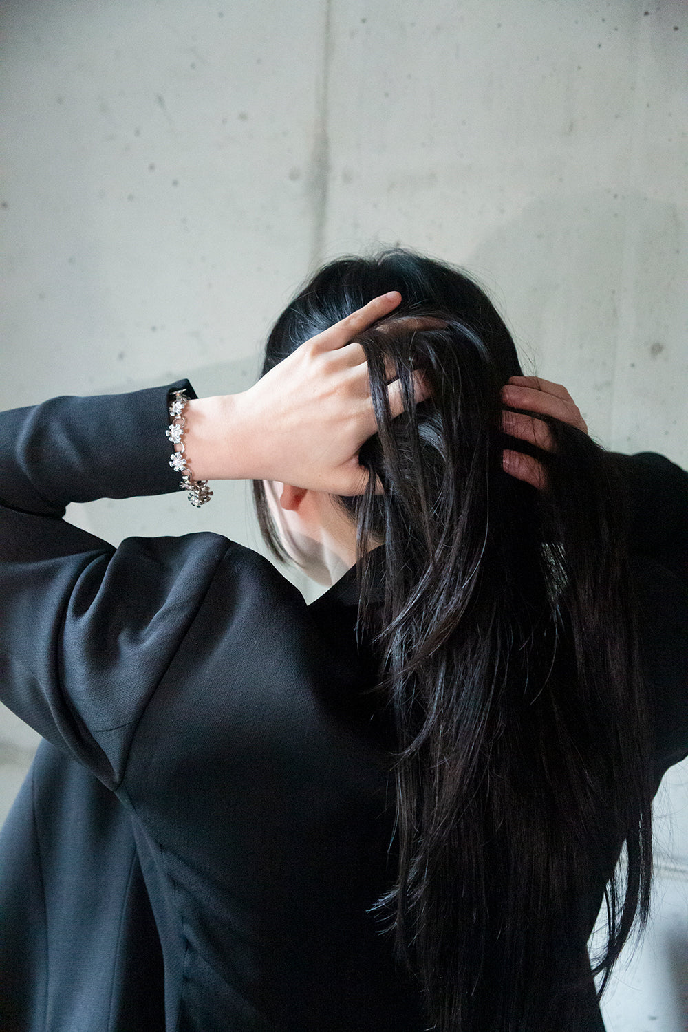 Flower node bracelet