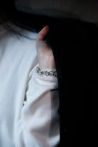 Flower node bracelet